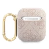 Чохол для навушників Guess 4G Script Metal Collection для AirPods Pink (GUA24GSMP)