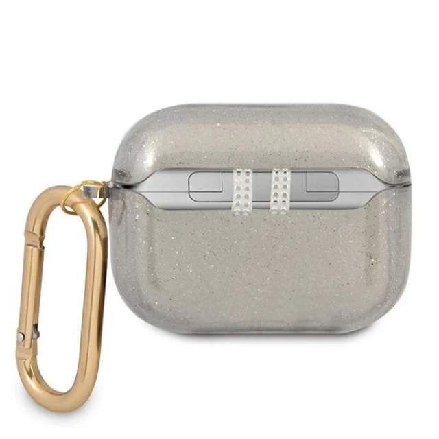Чохол Guess Glitter Collection для AirPods Pro Black (GUAPUCG4GK)