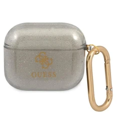 Чехол Guess Glitter Collection для AirPods 3 Black (GUA3UCG4GK)
