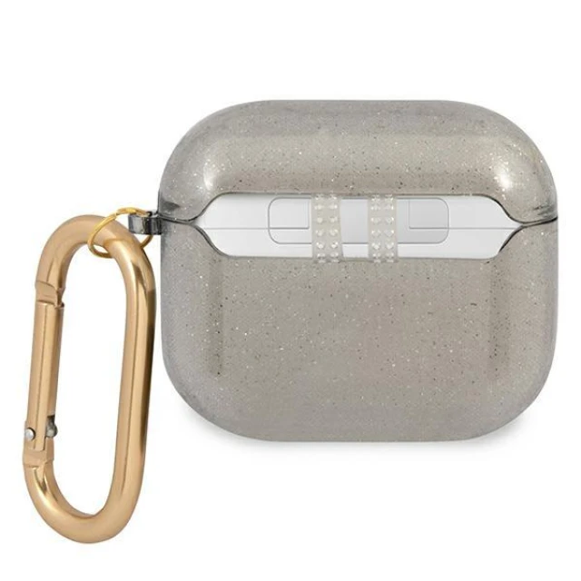 Чехол Guess Glitter Collection для AirPods 3 Black (GUA3UCG4GK)