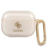 Чехол Guess Glitter Collection для AirPods Pro Gold (GUAPUCG4GD)