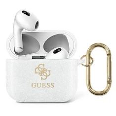 Чохол для навушників Guess Glitter Collection для AirPods 3 Transparent (GUA3UCG4GT)