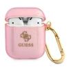 Чохол Guess Glitter Collection для AirPods 2/1 Pink (GUA2UCG4GP)