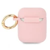 Чехол Guess Silicone Vintage Script для AirPods 2/1 Pink (GUA2SSSI)