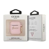 Чехол Guess Silicone Vintage Script для AirPods 2/1 Pink (GUA2SSSI)