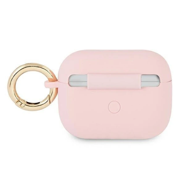 Чохол Guess Silicone Vintage Script для AirPods Pro Pink (GUAPSSSI)