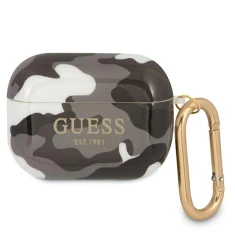 Чехол Guess Camo Collection для AirPods Pro Black (GUAPUCAMG)