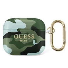 Чехол Guess Camo Collection для AirPods 3 Green (GUA3UCAMA)