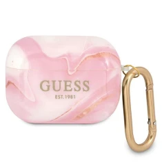 Чехол Guess Marble для AirPods Pro Pink (GUAPUNMP)