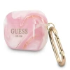 Чохол Guess Marble для AirPods Pro Pink (GUAPUNMP)