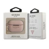 Чохол Guess Silicone Glitter для AirPods Pro Pink (GUAPSGGEP)