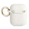 Чохол Guess Silicone Glitter для AirPods 2/1 White (GUA2SGGEH)