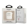 Чохол Guess Silicone Glitter для AirPods 2/1 White (GUA2SGGEH)
