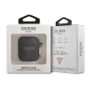 Чохол для навушників Guess Silicone Glitter для AirPods Black (GUA2SGGEK)