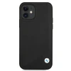 Чехол BMW для iPhone 12 mini Leather Deboss Black (BMHCP12SRCDPK)