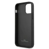 Чехол BMW для iPhone 12 mini Leather Deboss Black (BMHCP12SRCDPK)