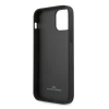 Чохол BMW для iPhone 12 Pro Max Leather Deboss Black (BMHCP12LRCDPK)