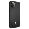 Чехол BMW для iPhone 12 | 12 Pro Leather Perforate Black (BMHCP12MRSWPK)