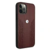 Чохол BMW для iPhone 12 | 12 Pro Leather Curve Perforate Red (BMHCP12MRSPPR)