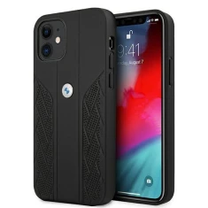 Чохол BMW для iPhone 12 mini Leather Curve Perforate Black (BMHCP12SRSPPK)