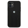 Чехол BMW для iPhone 12 mini Leather Curve Perforate Black (BMHCP12SRSPPK)