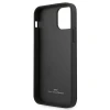 Чехол BMW для iPhone 12 mini Leather Curve Perforate Black (BMHCP12SRSPPK)