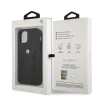 Чехол BMW для iPhone 12 mini Leather Curve Perforate Black (BMHCP12SRSPPK)