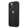 Чохол BMW для iPhone 12 | 12 Pro Leather Curve Perforate Black (BMHCP12MRSPPK)