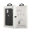 Чохол BMW для iPhone 12 | 12 Pro Leather Curve Perforate Black (BMHCP12MRSPPK)