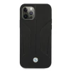Чохол BMW для iPhone 12 | 12 Pro Leather Perforate Black (BMHCP12MRSCSK)