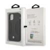 Чохол BMW для iPhone 12 | 12 Pro Leather Perforate Black (BMHCP12MRSCSK)