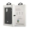 Чохол BMW для iPhone 12 Pro Max Leather Perforate Black (BMHCP12LRSCSK)
