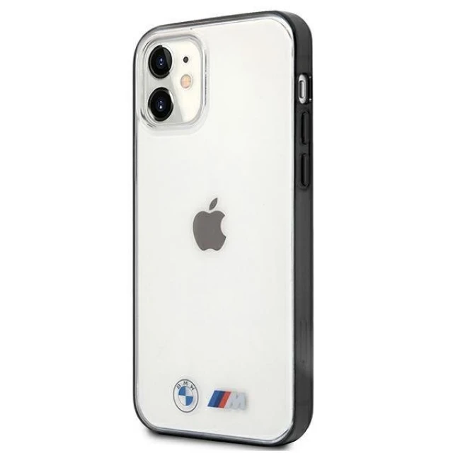 Чохол BMW для iPhone 12 mini Sandblast Transparent (BMHCP12SMBTOK)
