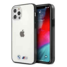Чохол BMW для iPhone 12 Pro Max Sandblast Transparent (BMHCP12LMBTOK)