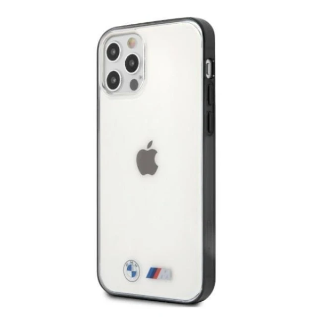 Чохол BMW для iPhone 12 Pro Max Sandblast Transparent (BMHCP12LMBTOK)