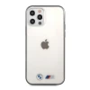 Чохол BMW для iPhone 12 Pro Max Sandblast Transparent (BMHCP12LMBTOK)