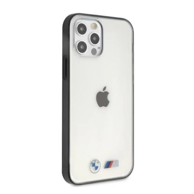 Чохол BMW для iPhone 12 Pro Max Sandblast Transparent (BMHCP12LMBTOK)