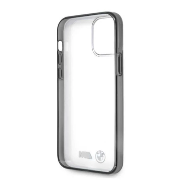 Чохол BMW для iPhone 12 Pro Max Sandblast Transparent (BMHCP12LMBTOK)