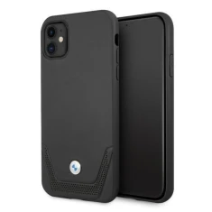 Чохол BMW для iPhone 11 Leather Perforate Black (BMHCN61RSWPK)