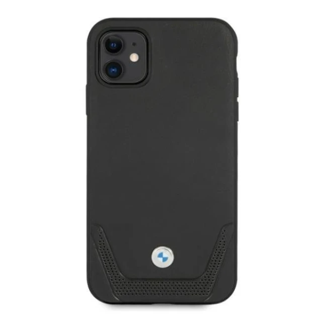 Чохол BMW для iPhone 11 Leather Perforate Black (BMHCN61RSWPK)