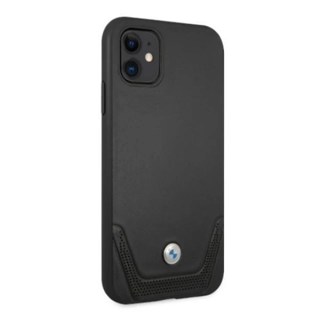 Чохол BMW для iPhone 11 Leather Perforate Black (BMHCN61RSWPK)