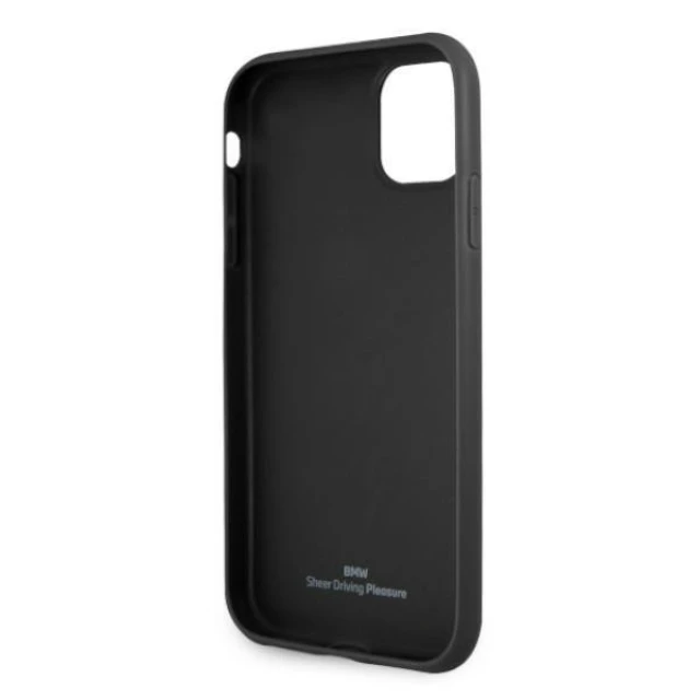 Чохол BMW для iPhone 11 Leather Perforate Black (BMHCN61RSWPK)