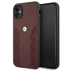 Чохол BMW для iPhone 11 Leather Curve Perforate Red (BMHCN61RSPPR)