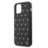 Чохол Mercedes для iPhone 12 | 12 Pro Silver Stars Pattern Black (MEHCP12MESPBK)