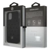 Чохол Mercedes для iPhone 12 Pro Max Leather Stars Pattern Black (MEHCP12LPSQBK)