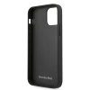 Чохол Mercedes для iPhone 12 Pro Max Leather Quilted Embossed Black (MEHCP12LSPSBK)