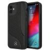 Чохол Mercedes для iPhone 12 mini Leather Perforated Area Black (MEHCP12SCDOBK)