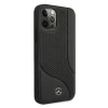 Чохол Mercedes для iPhone 12 Pro Max Leather Perforated Area Black (MEHCP12LCDOBK)