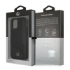 Чохол Mercedes для iPhone 12 Pro Max Leather Perforated Area Black (MEHCP12LCDOBK)