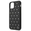 Чехол Mercedes для iPhone 11 Silver Stars Pattern Black (MEHCN61ESPBK)